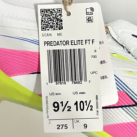 Adidas Predator 24 Elite FG “Celestial Victory Pack” Mens Size 9.5 Soccer Cleats - Picture 9 of 9